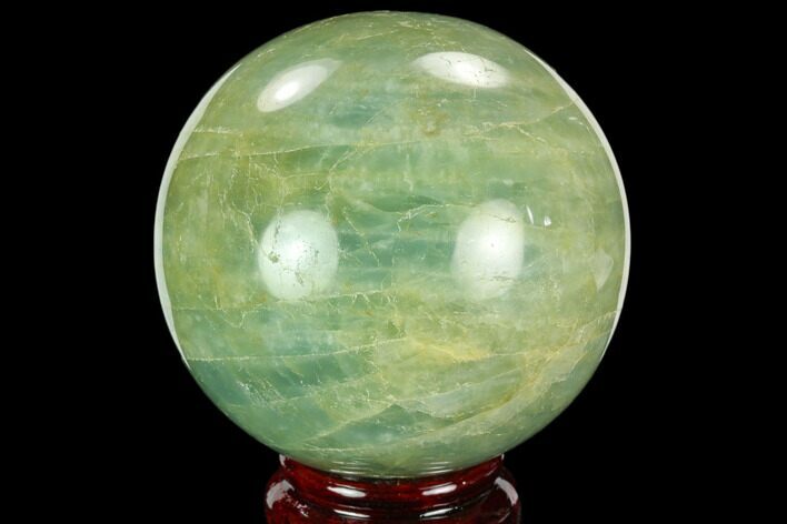 Polished Aquamarine Sphere - Angola #128381